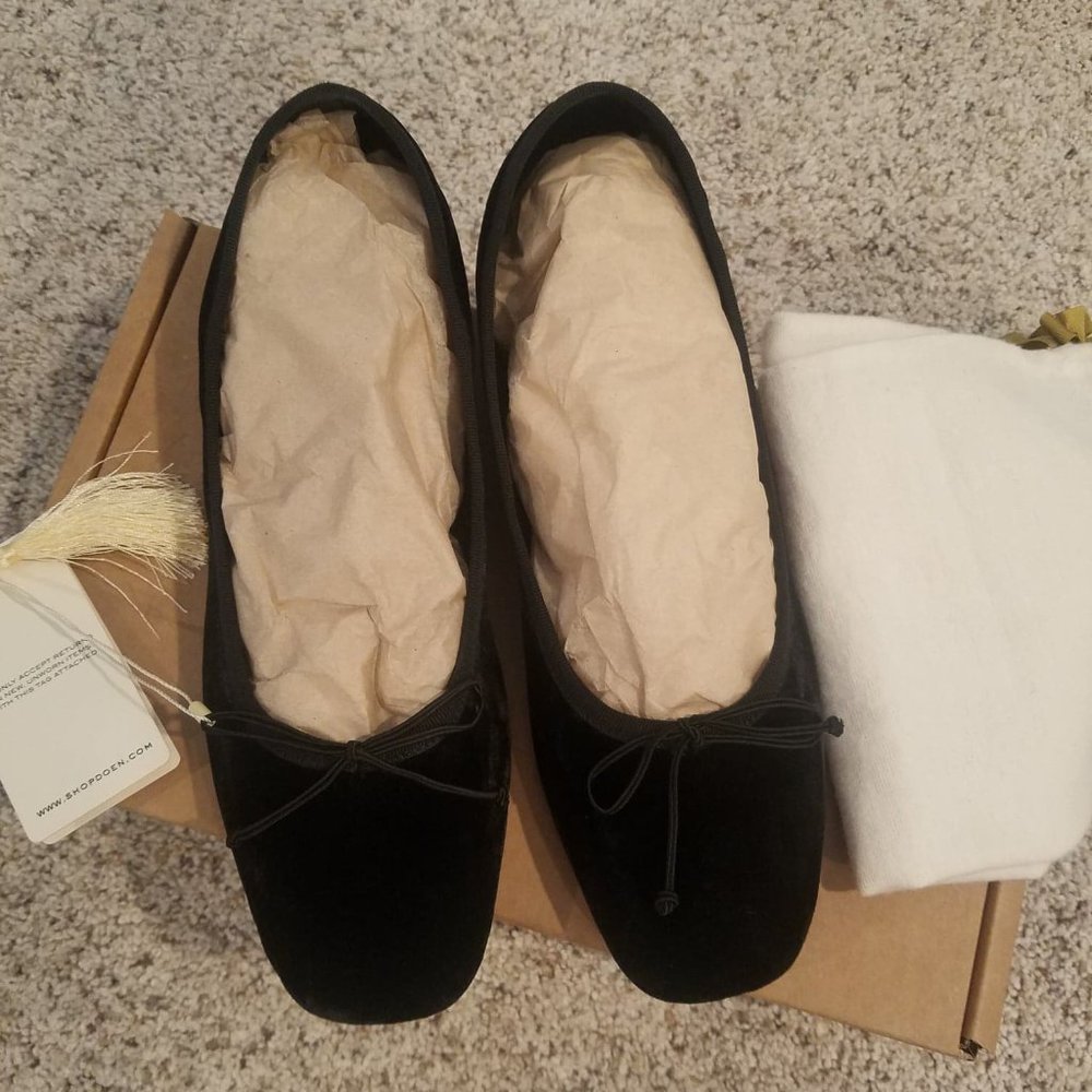 Dôen Ballerina Slipper - Black Size 40